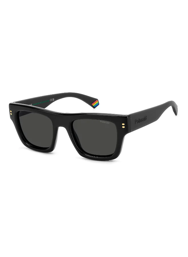 Rectangular Polaroid Sunglasses